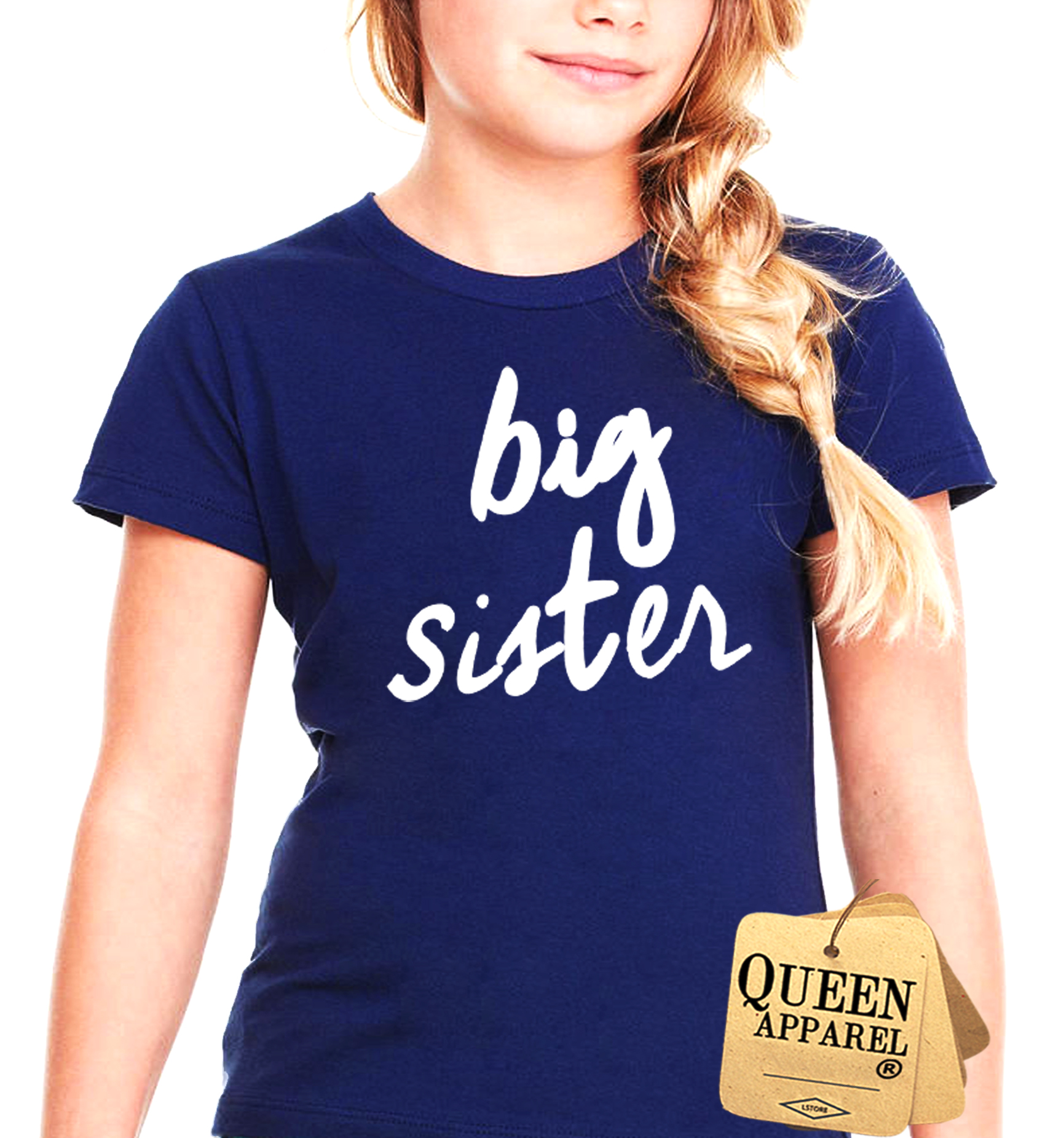 Queen Apparel big sister shirt girls Queen Apparel